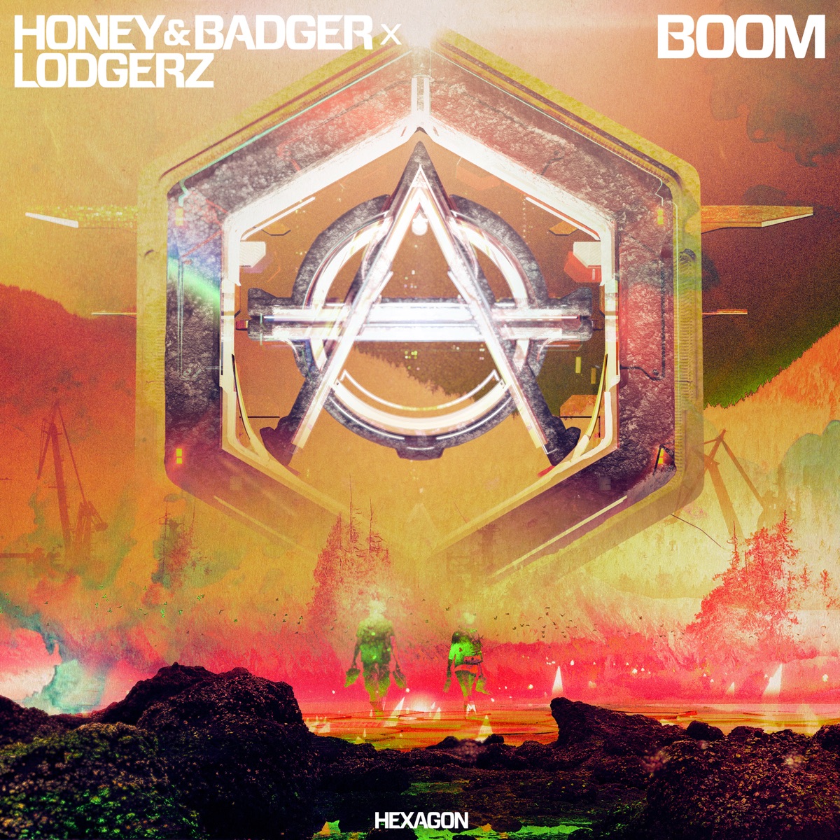 Boom - Single by Honey & Badger & Lodgerz album cover