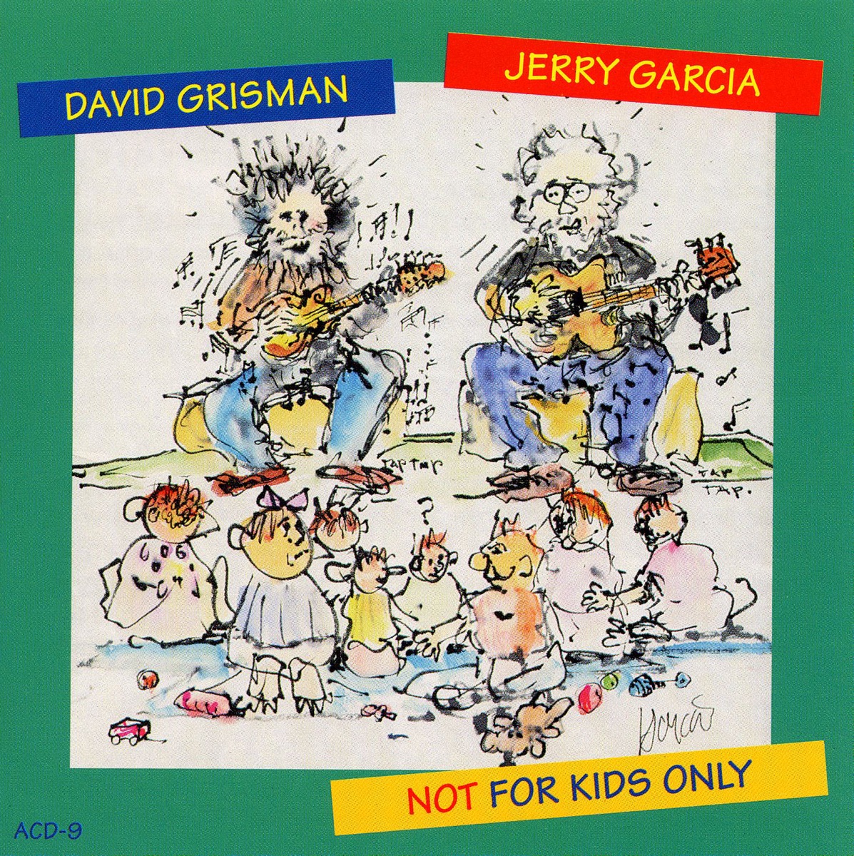 Not for Kids Only by David Grisman & Jerry Garcia album cover