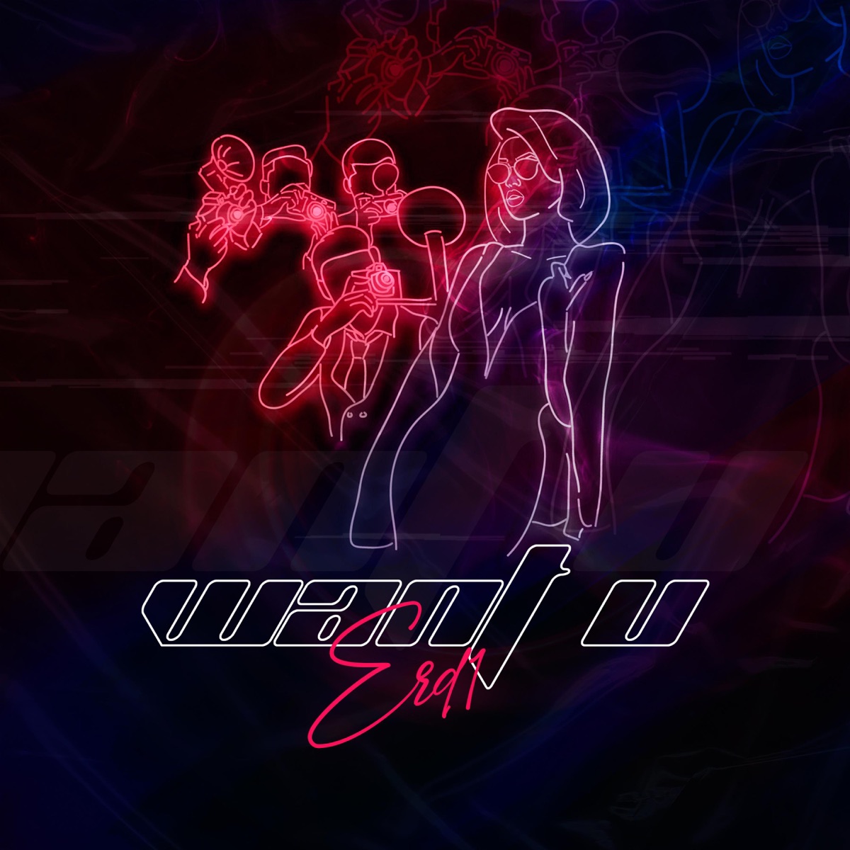 Want U - Single by Erd1 album cover