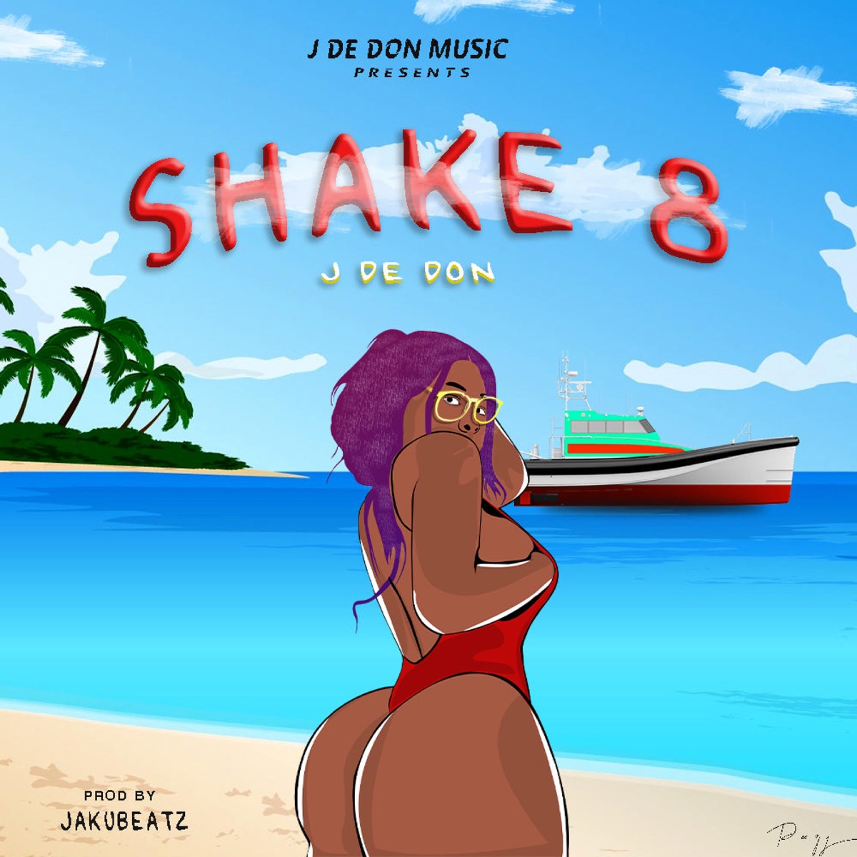 Shake 8 - Single by J de Don album cover