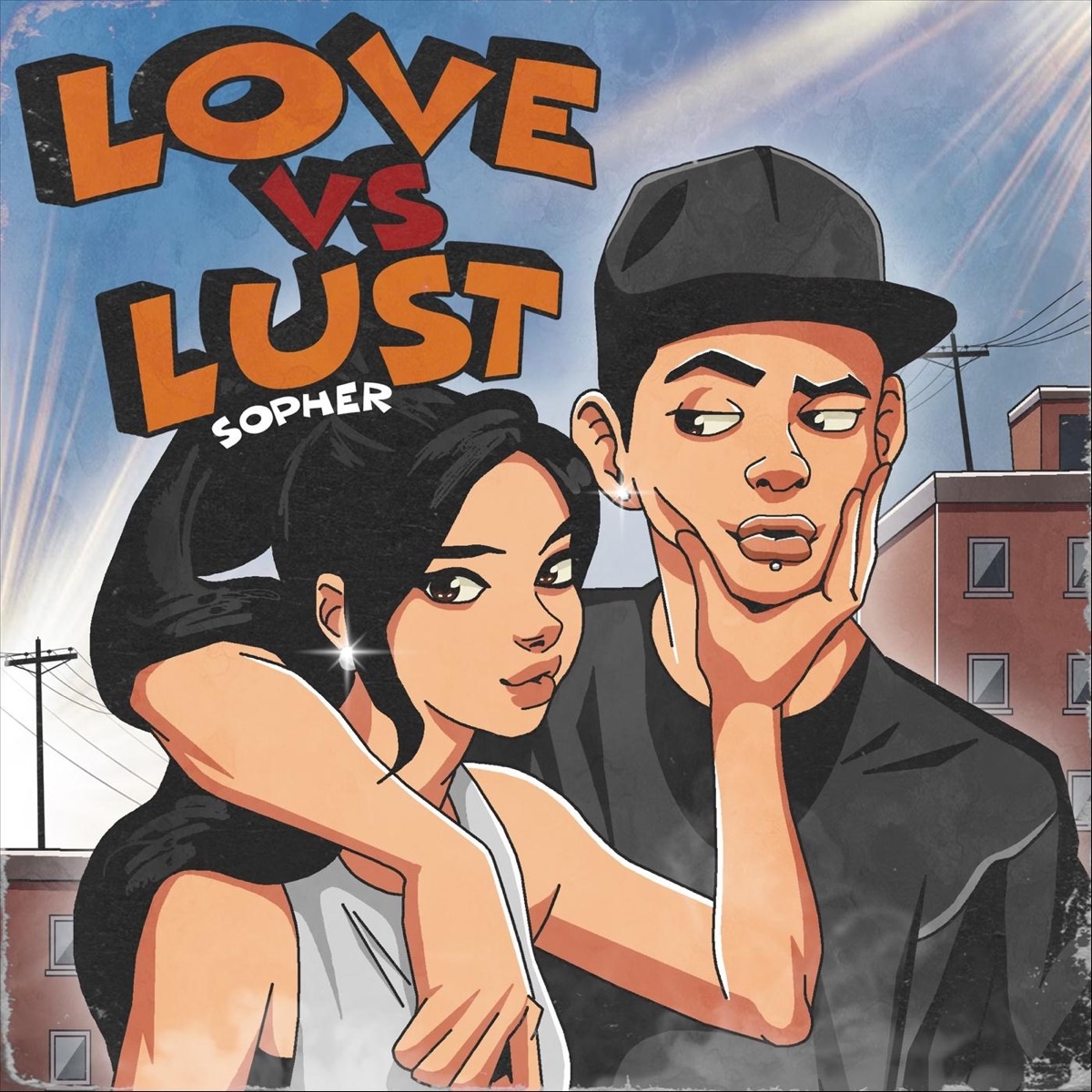 Love vs Lust by Sopher album cover