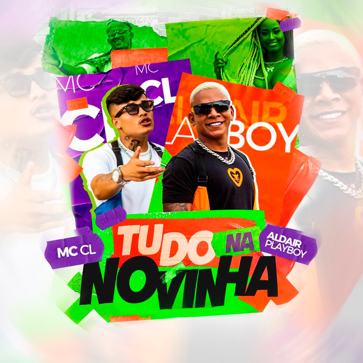 Tudo na Novinha - Single by Aldair Playboy & MC CL album cover