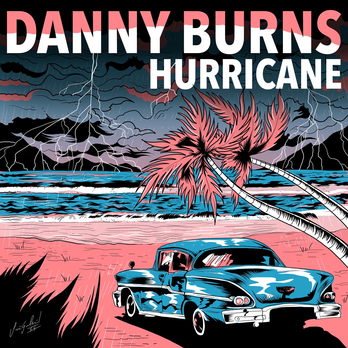 Hurricane - EP by Danny Burns album cover