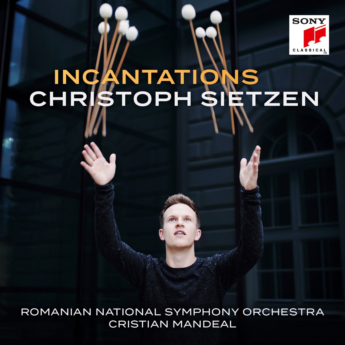 Incantations by Christoph Sietzen, Romanian National Symphony Orchestra & Cristian Mandeal album cover