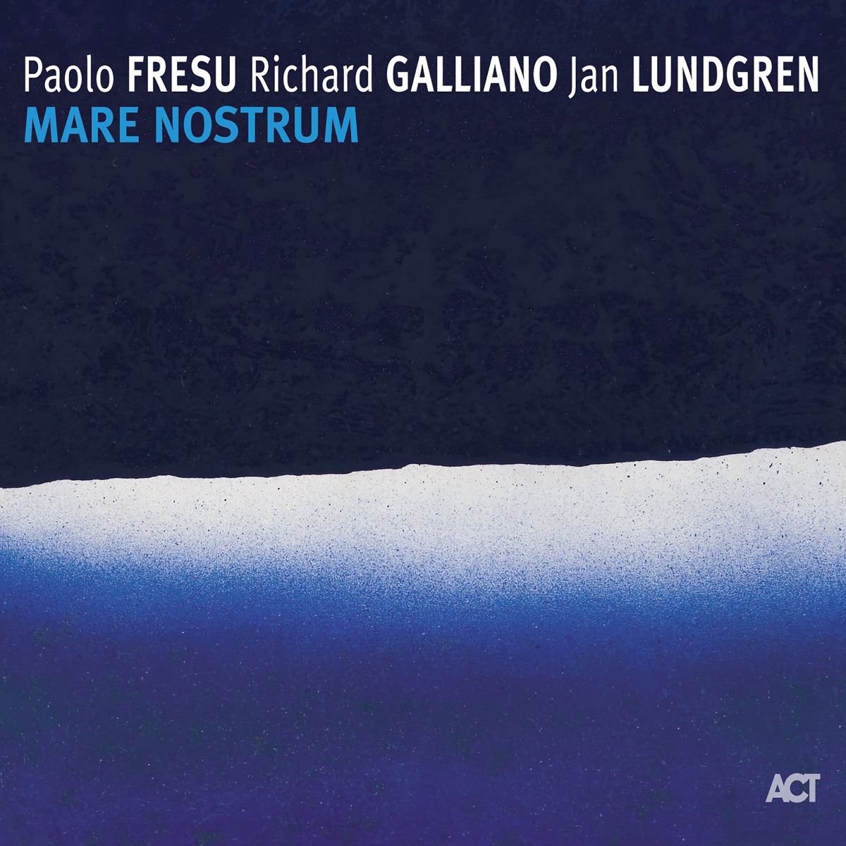 Mare Nostrum by Paolo Fresu, Jan Lundgren & Richard Galliano album cover