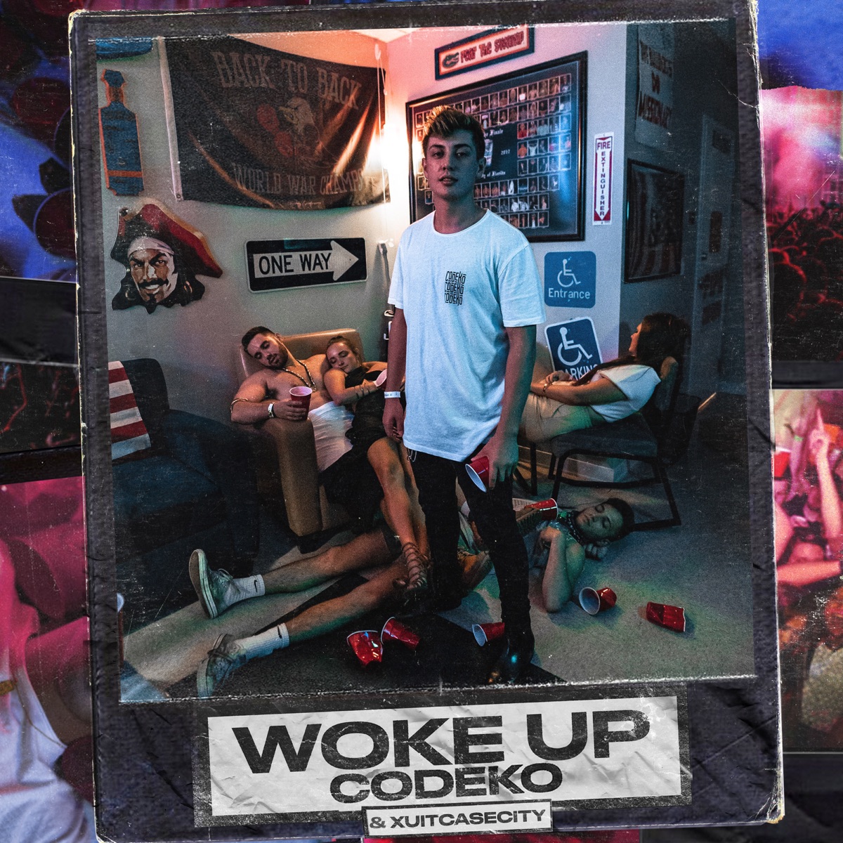 Woke Up (feat. Xuitcasecity) - Single by Codeko album cover