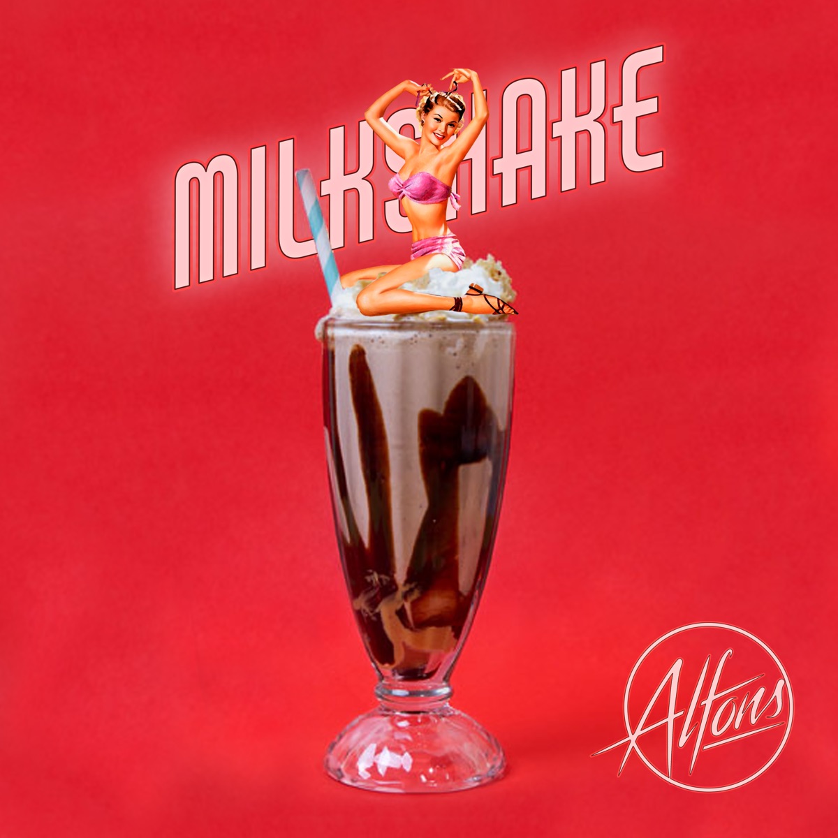 Milkshake (feat. Sayfro) - Single by Alfons album cover