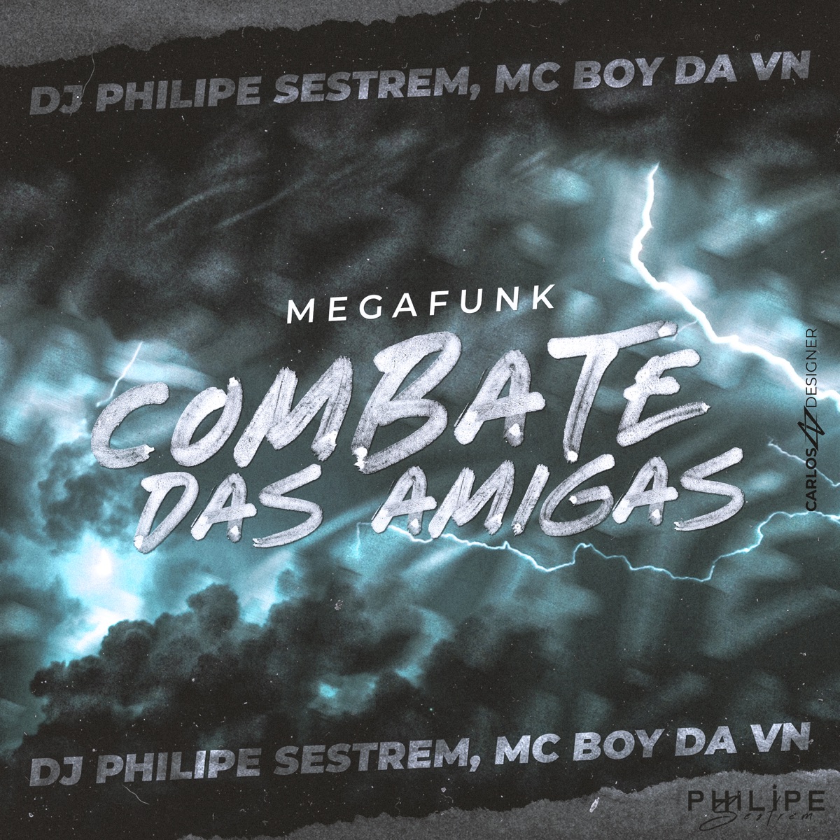 Mega Funk - Combate Das Amigas (feat. MC Boy da VN) - Single by DJ Philipe Sestrem album cover