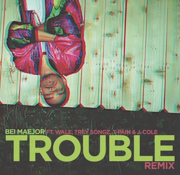 Trouble (Remix) [feat. Wale, Trey Songz, T-Pain, J.Cole & DJ Bay Bay] - Single by Maejor album cover