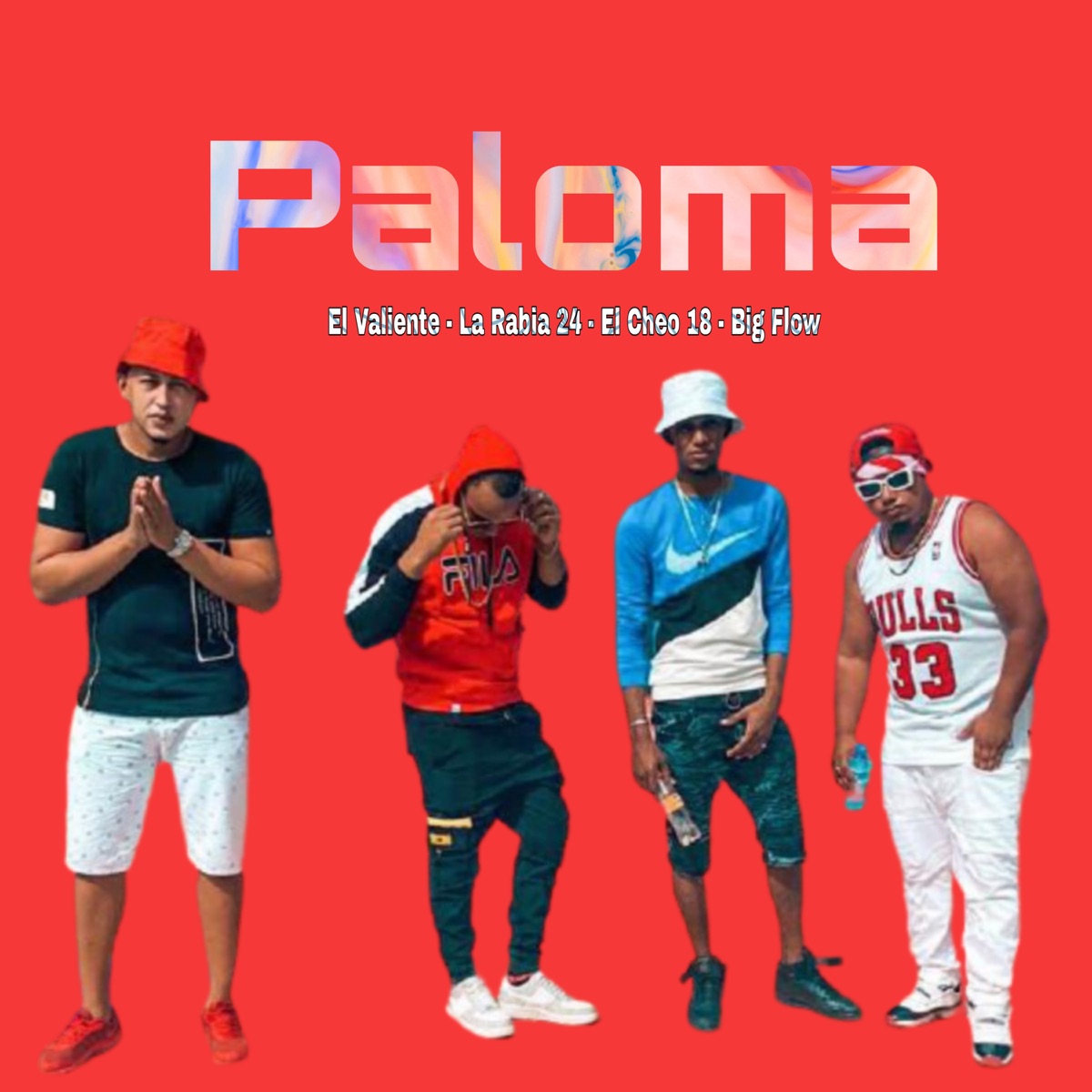 Paloma - Single by El Valiente, La Rabia 24, El Cheo 18 & Big Flow album cover