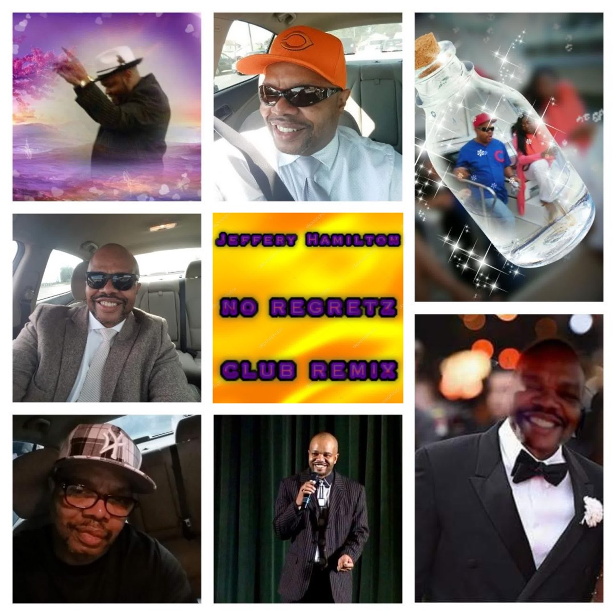 No Regretz - Single (Club Remix) - Single by Jeffery Hamilton album cover