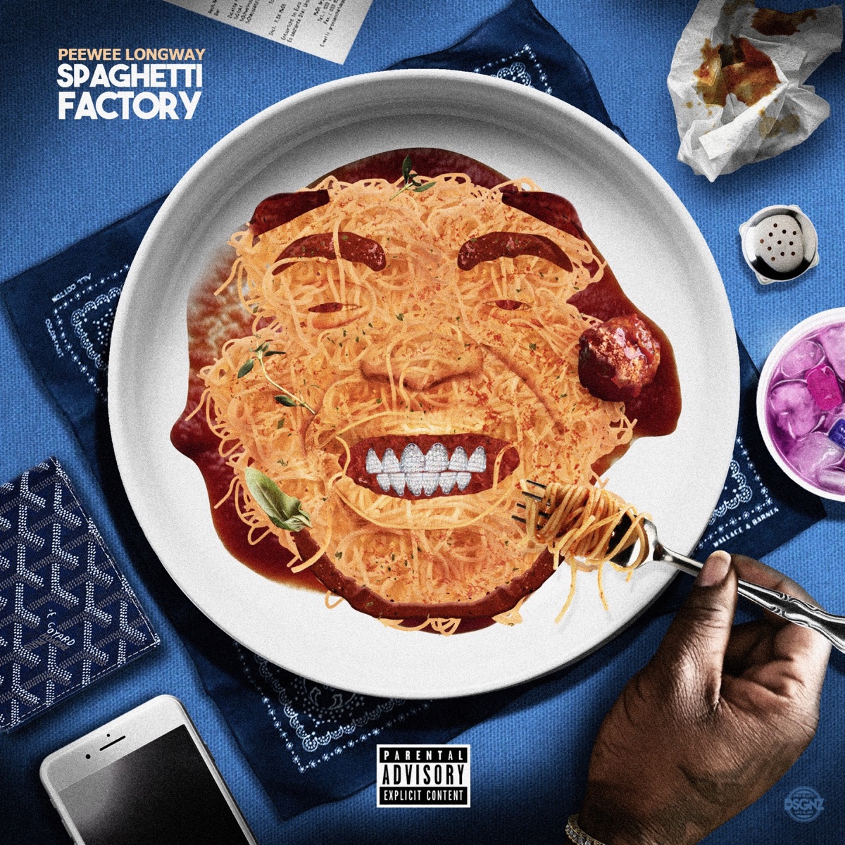 Spaghetti Factory by Peewee Longway album cover