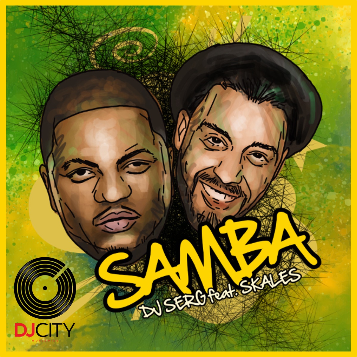 Samba (feat. Skales) - Single by DJ Serg album cover