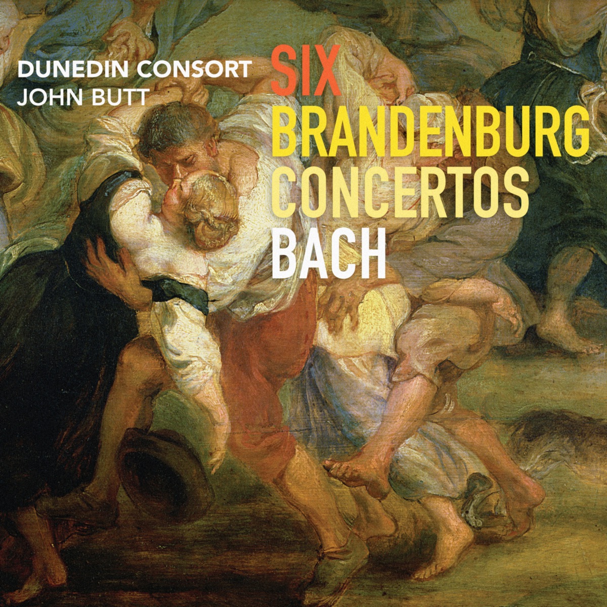 J.S. Bach: Six Brandenburg Concertos by Dunedin Consort & John Butt album cover