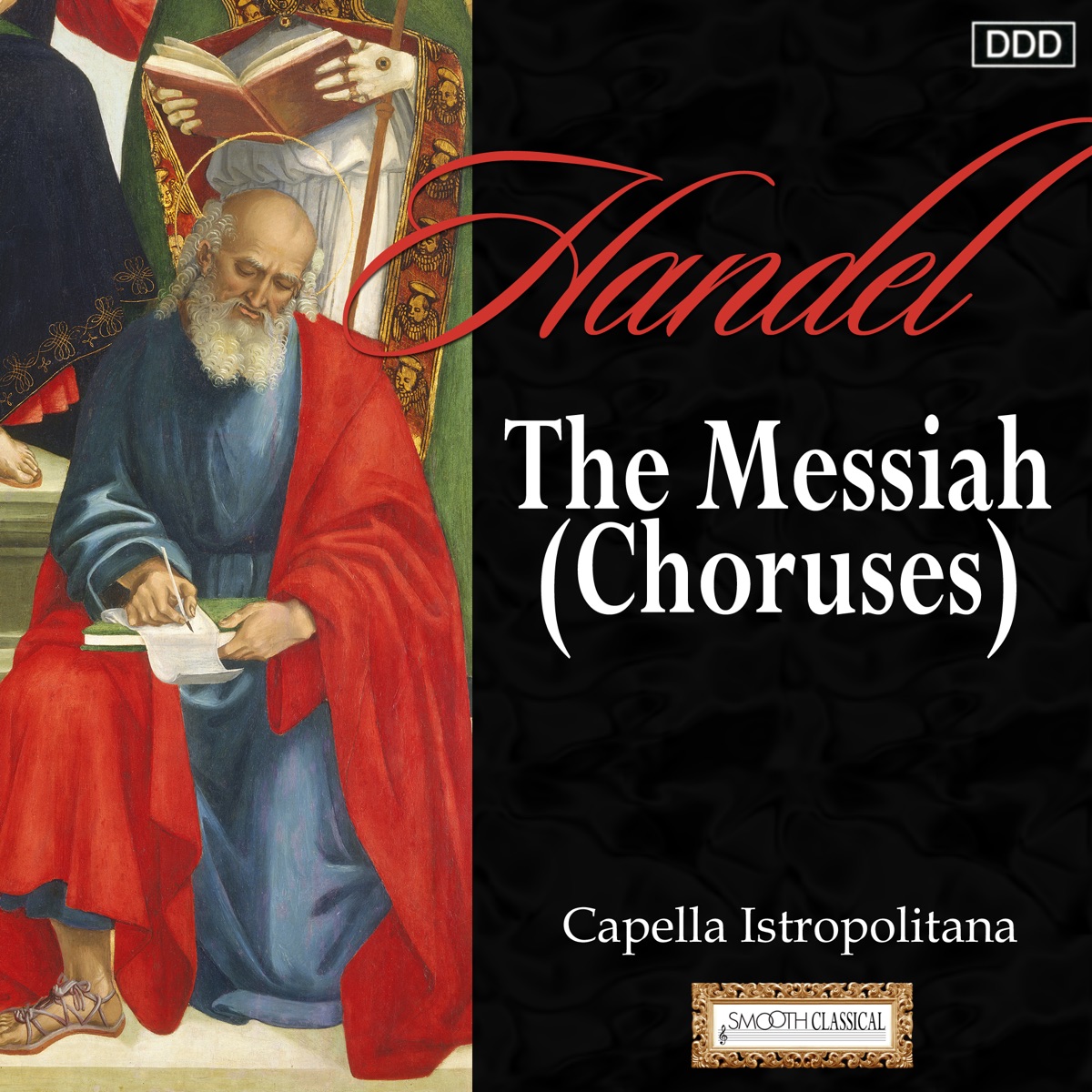 Handel: The Messiah (Choruses) by Capella Istropolitan, Jaroslav Krček & Bratislava City Chorus album cover