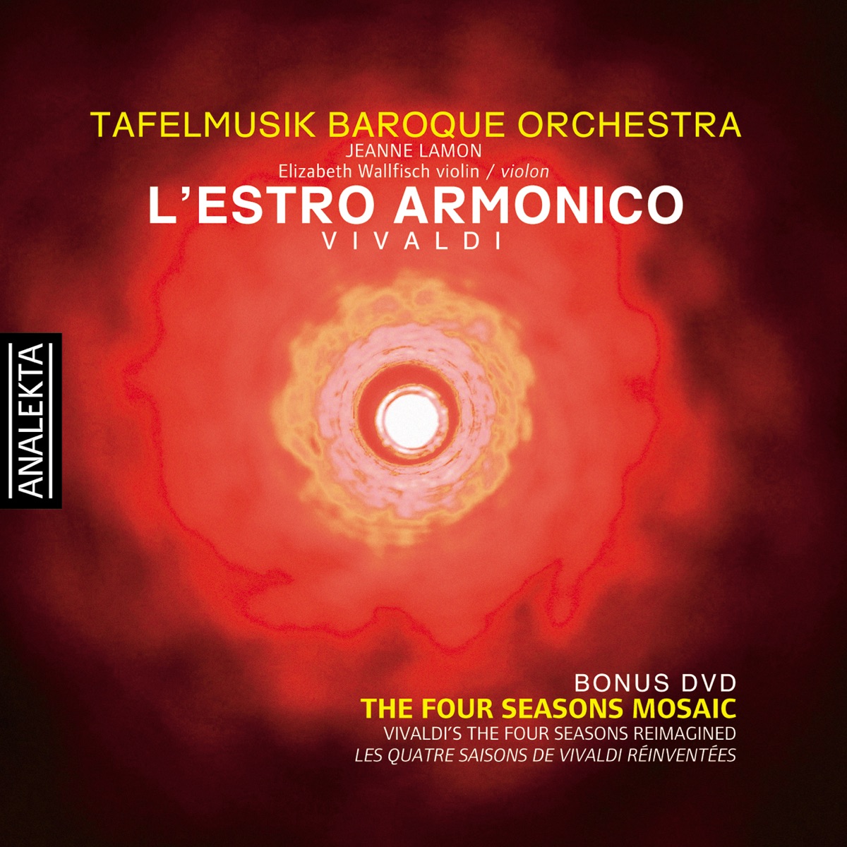 L'Estro Armonico by Jeanne Lamon & Tafelmusik album cover