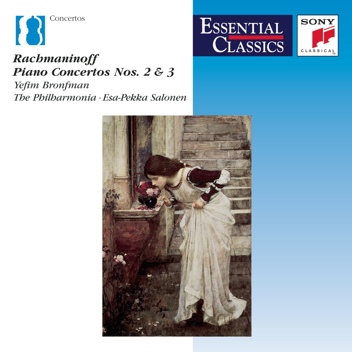 Rachmaninov: Piano Concertos Nos. 2 & 3 by Esa-Pekka Salonen, Yefim Bronfman & Philharmonia Orchestra album cover