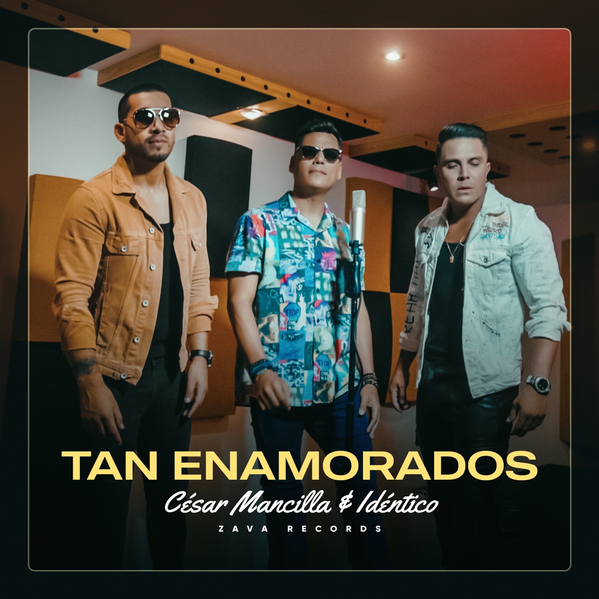 Tan Enamorados (Versión Salsa) - Single by Cesar Mancilla & Idéntico album cover
