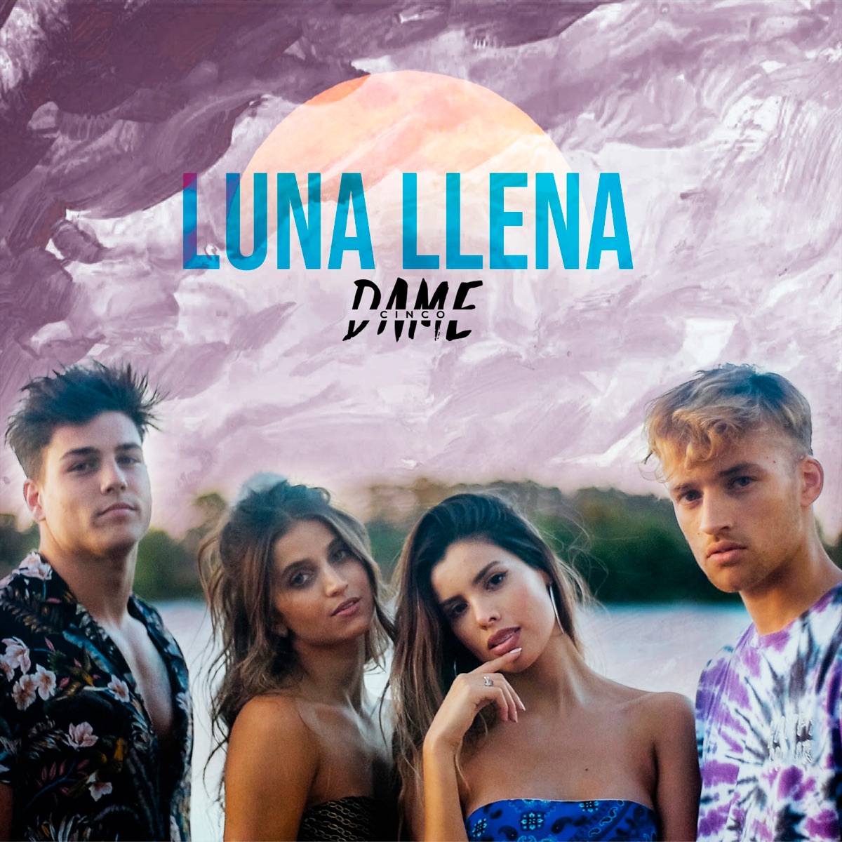 Luna Llena - Single by Dame 5, Valentina Olguin & agusmor album cover