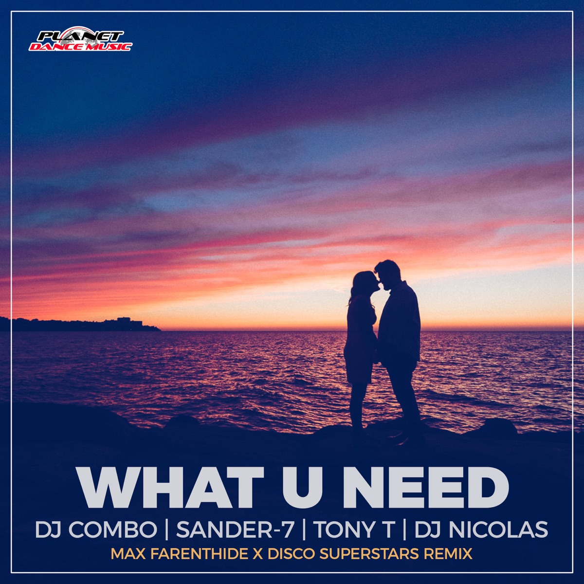 What U Need (Max Farenthide & Disco Superstars Remix) [feat. DJ Nicolas] - Single by DJ Combo, Sander-7 & Tony T album cover