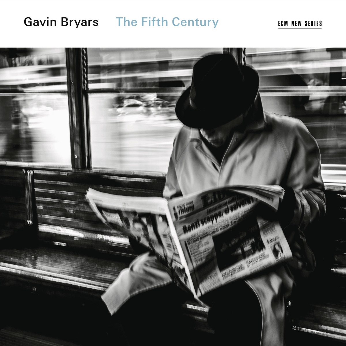 Gavin Bryars: The Fifth Century by The Crossing, Donald Nally & PRISM Quartet album cover