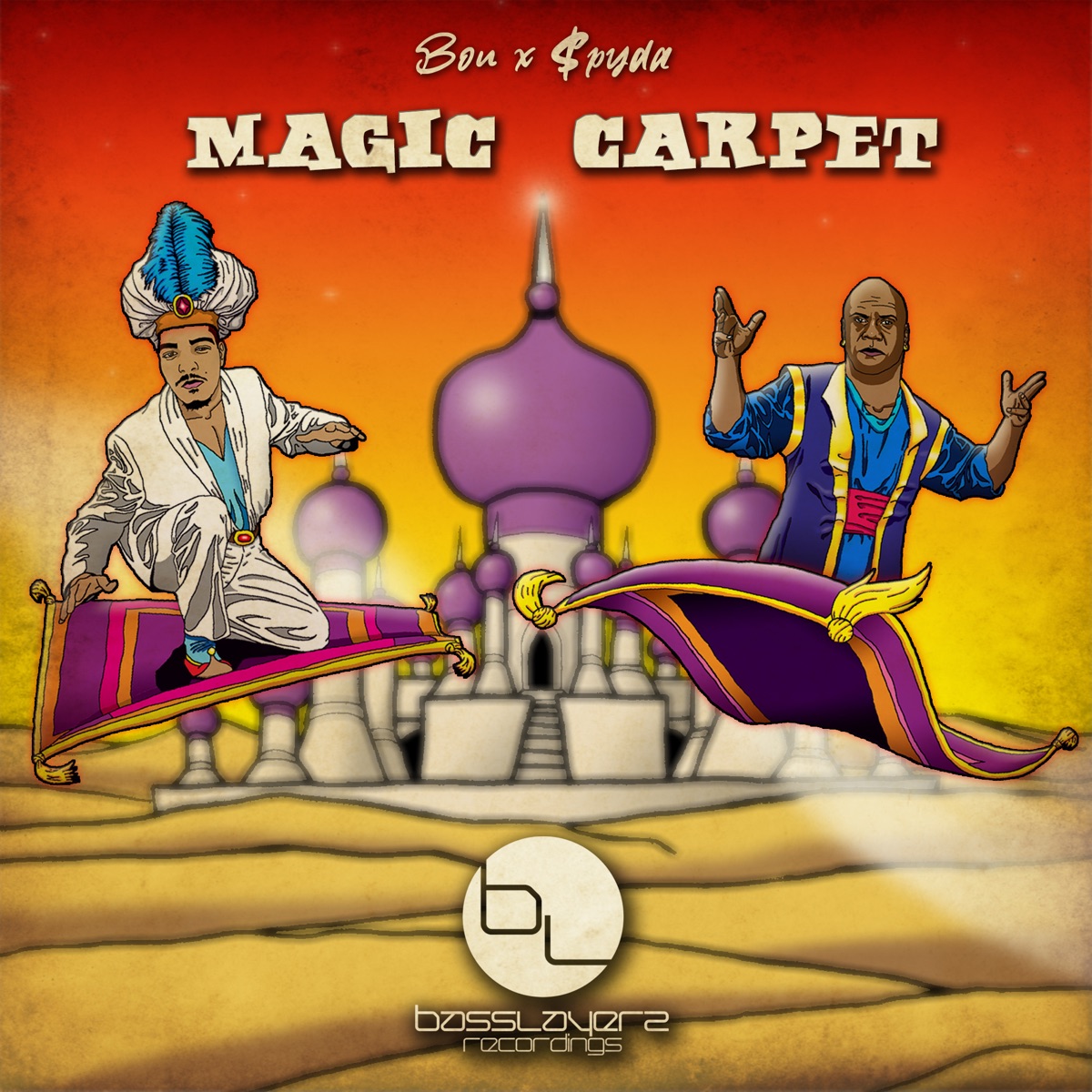 Magic Carpet - Single by Bou & MC Spyda album cover