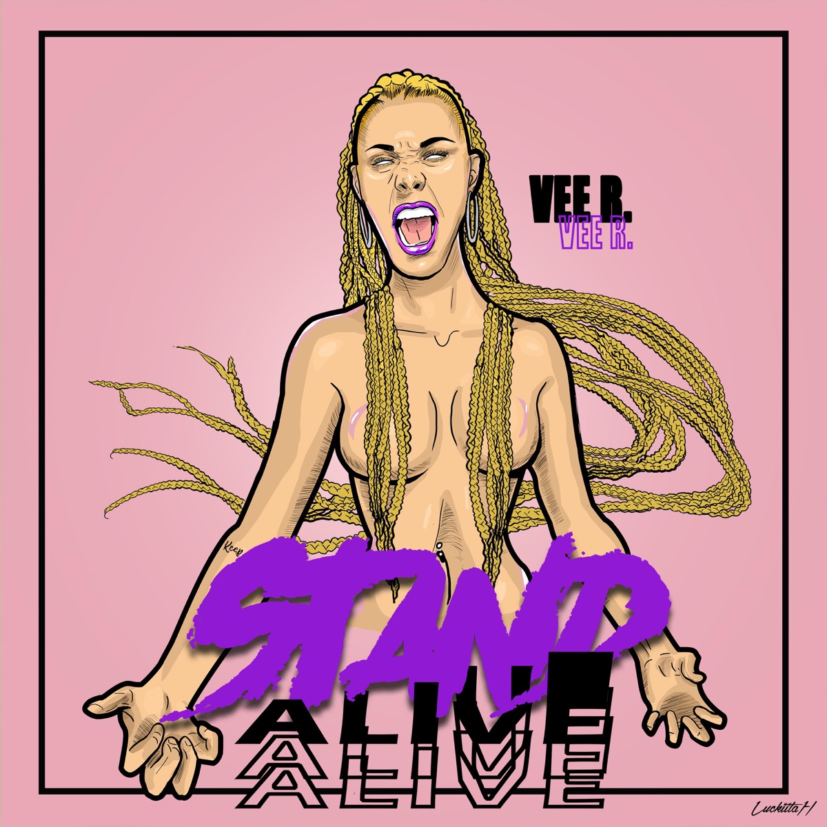 Stand Alive (feat. Shaddick & Sam Hampell) - Single by Vee R album cover