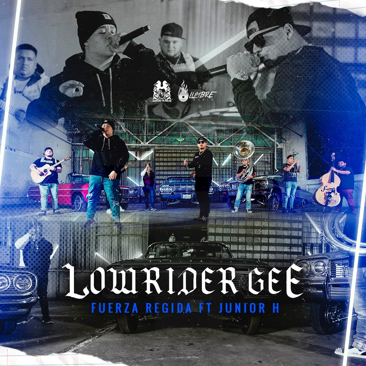 Lowrider Gee (feat. Junior H) - Single by Fuerza Regida album cover artwork