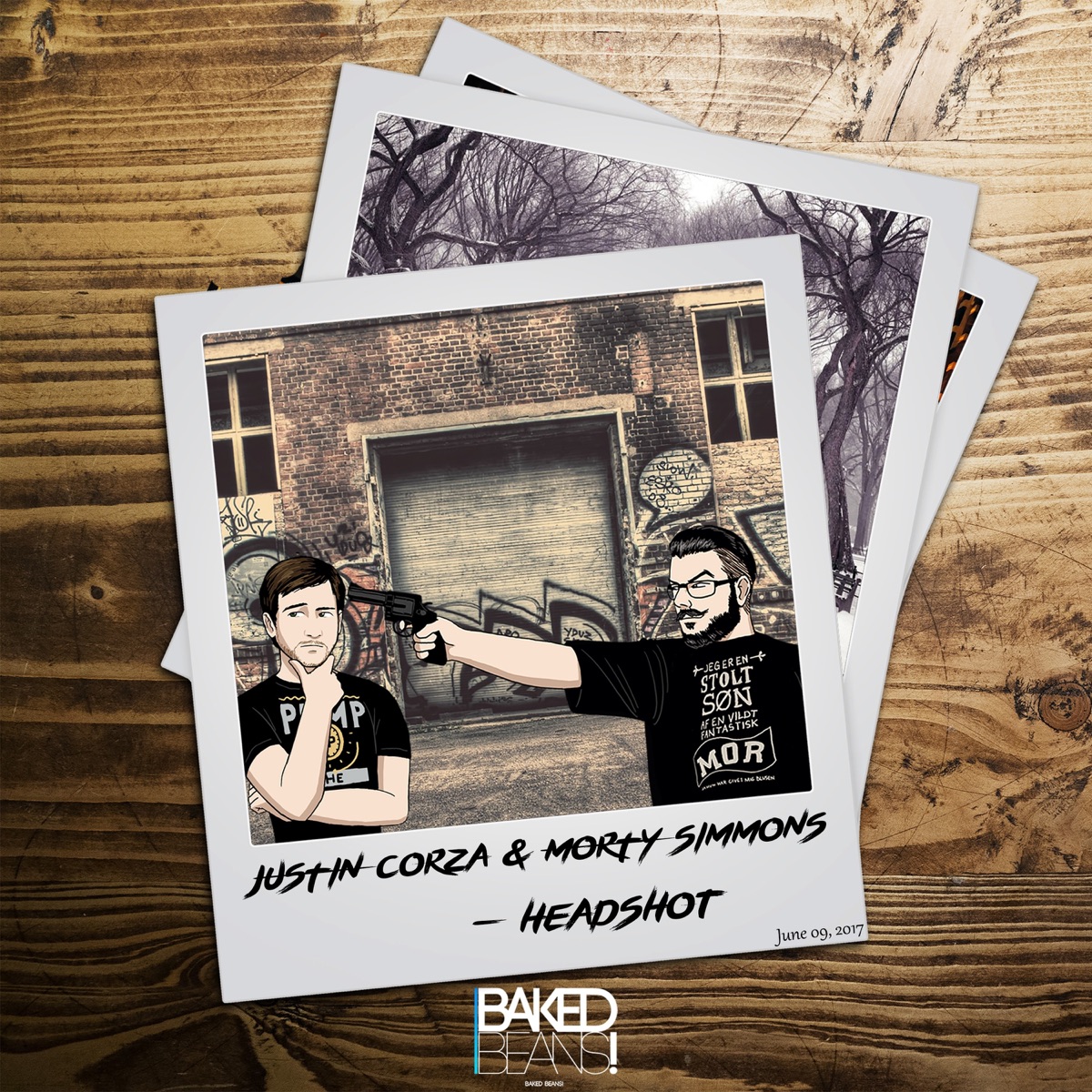 Headshot (Remixes) - EP by Justin Corza & Morty Simmons album cover