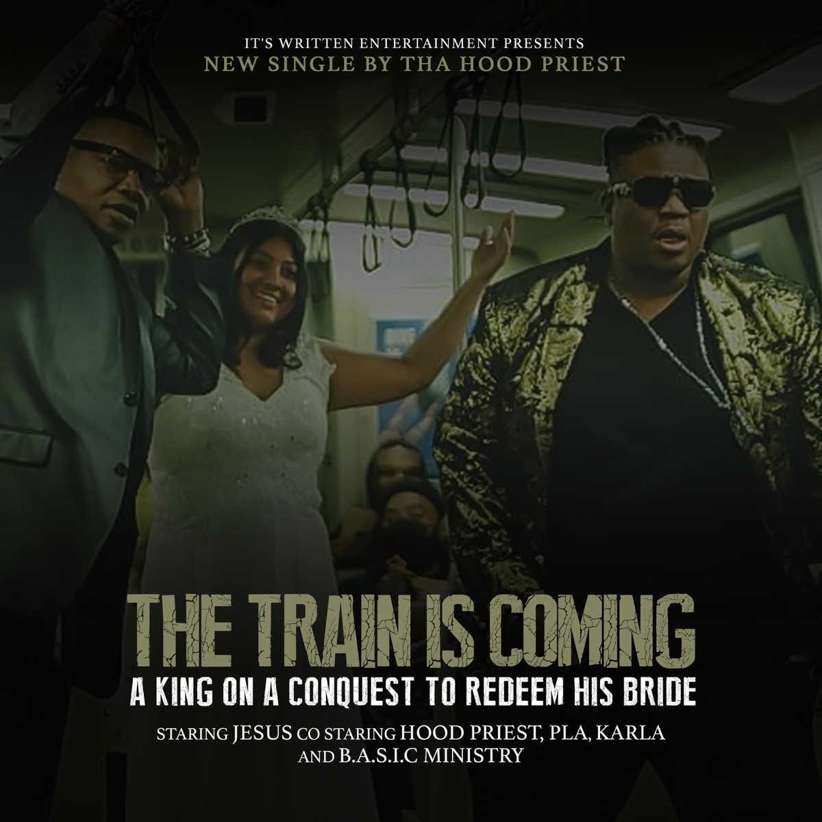 Train Is Coming (feat. PLA & Karla) - Single by Hood Priest album cover