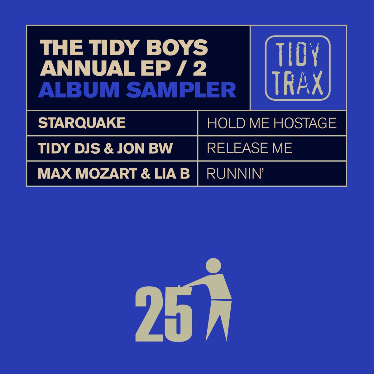 Tidy Boys Annual EP, Vol 2 (feat. Lia B) - Single by Starquake, Tidy DJs, Jon BW & Max Mozart album cover