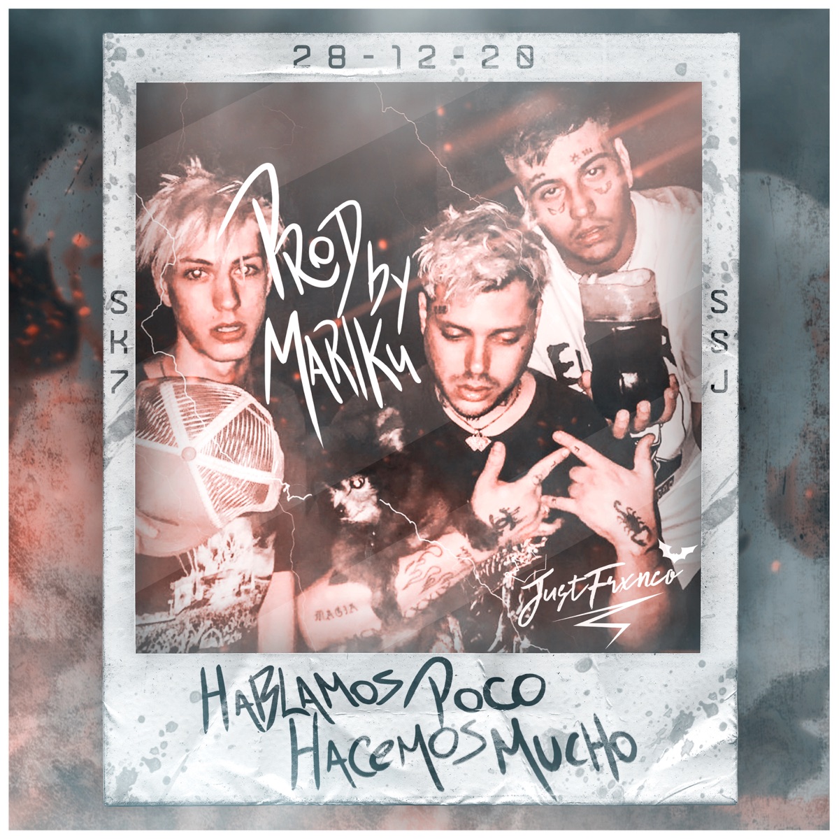 Hablamos Poco Hacemos Mucho (feat. Duki) - Single by Seven Kayne album cover