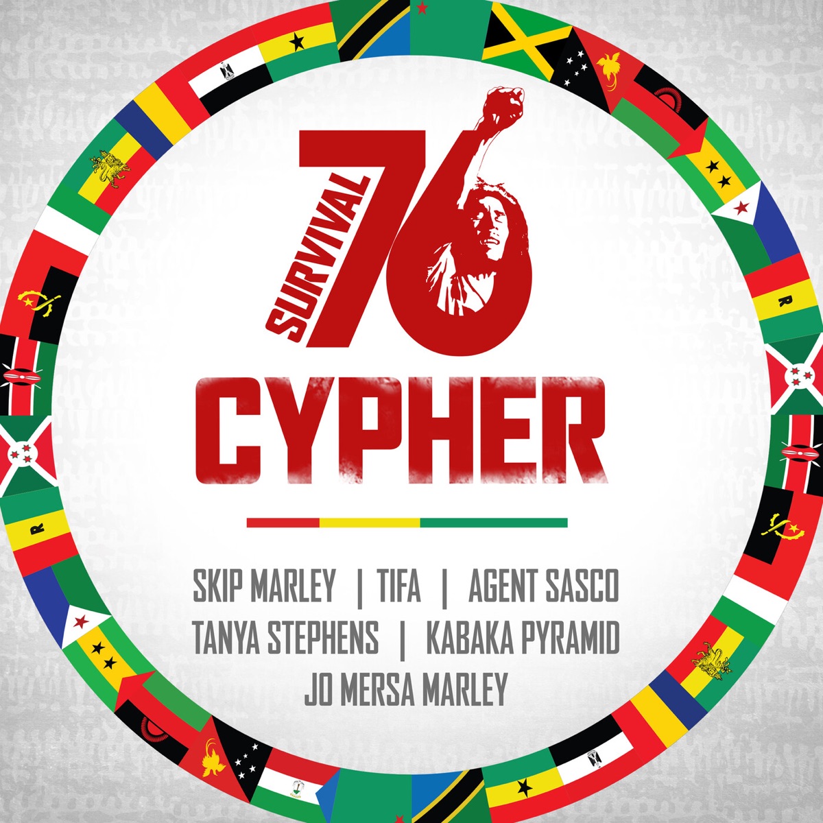 Survival 76 Cypher - Single by Skip Marley, Tifa, Agent Sasco (Assassin), Tanya Stephens, Jo Mersa Marley & Kabaka Pyramid album cover