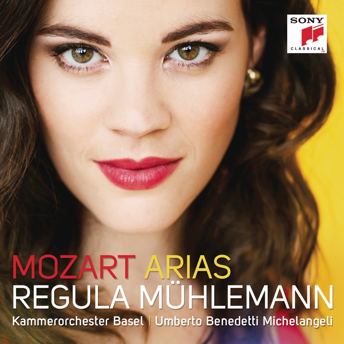 Mozart Arias by Regula Mühlemann, Kammerorchester Basel & Umberto Benedetti Michelangeli album cover