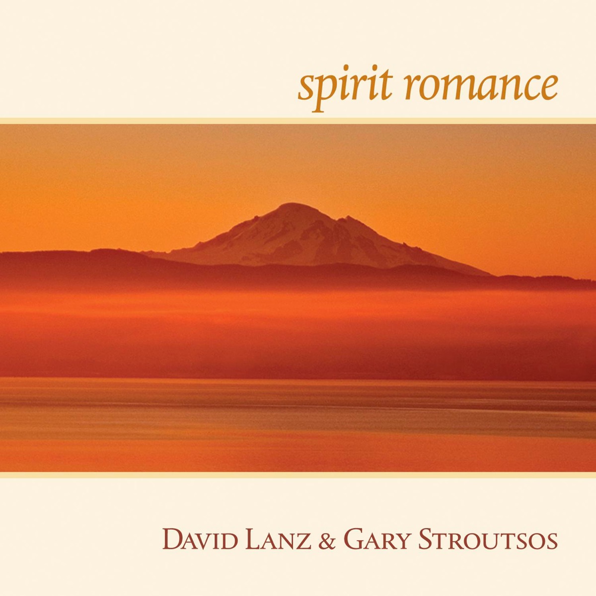 Spirit Romance by David Lanz & Gary Stroutsos album cover