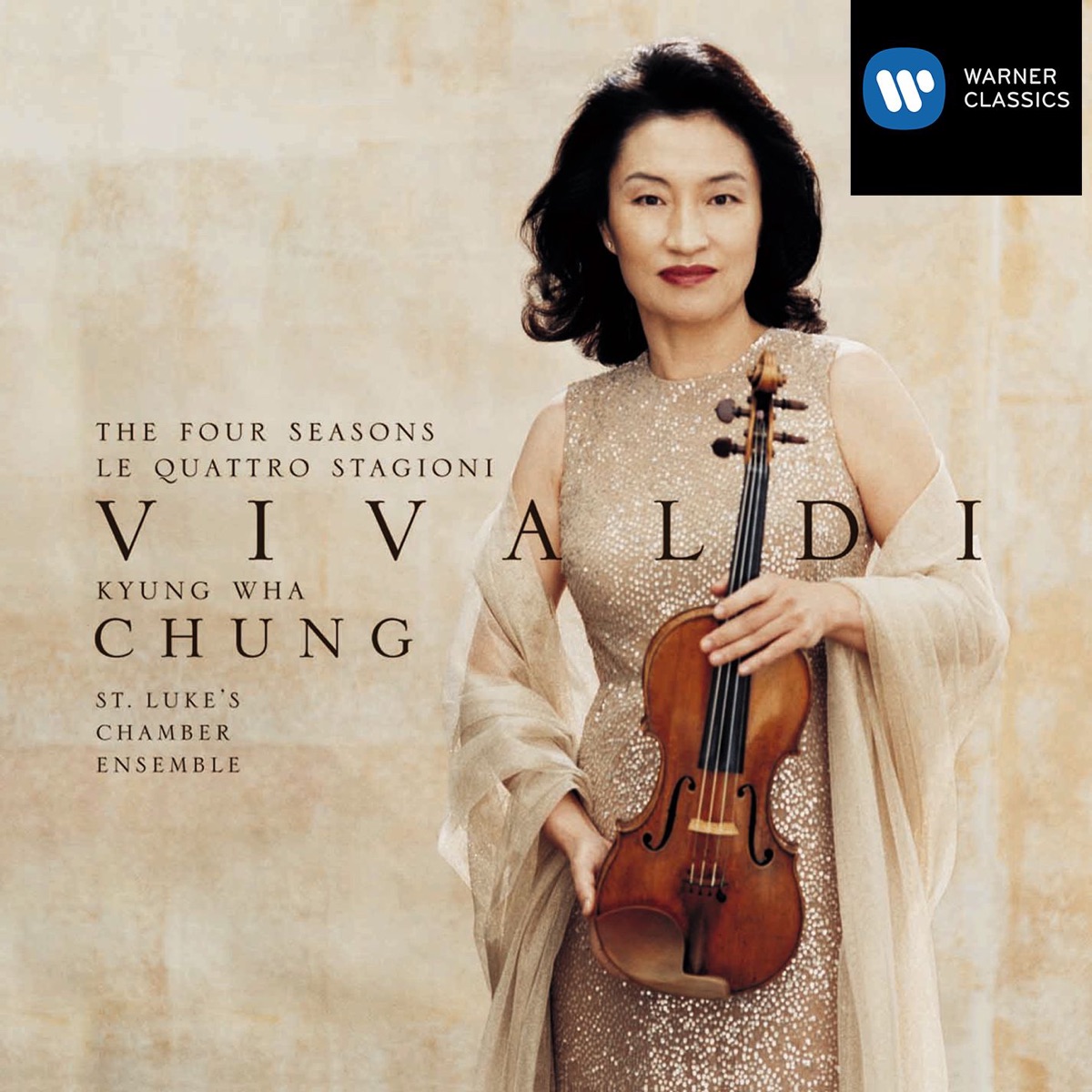Vivaldi: The Four Seasons by St. Luke's Chamber Ensemble & Kyung-Wha Chung album cover