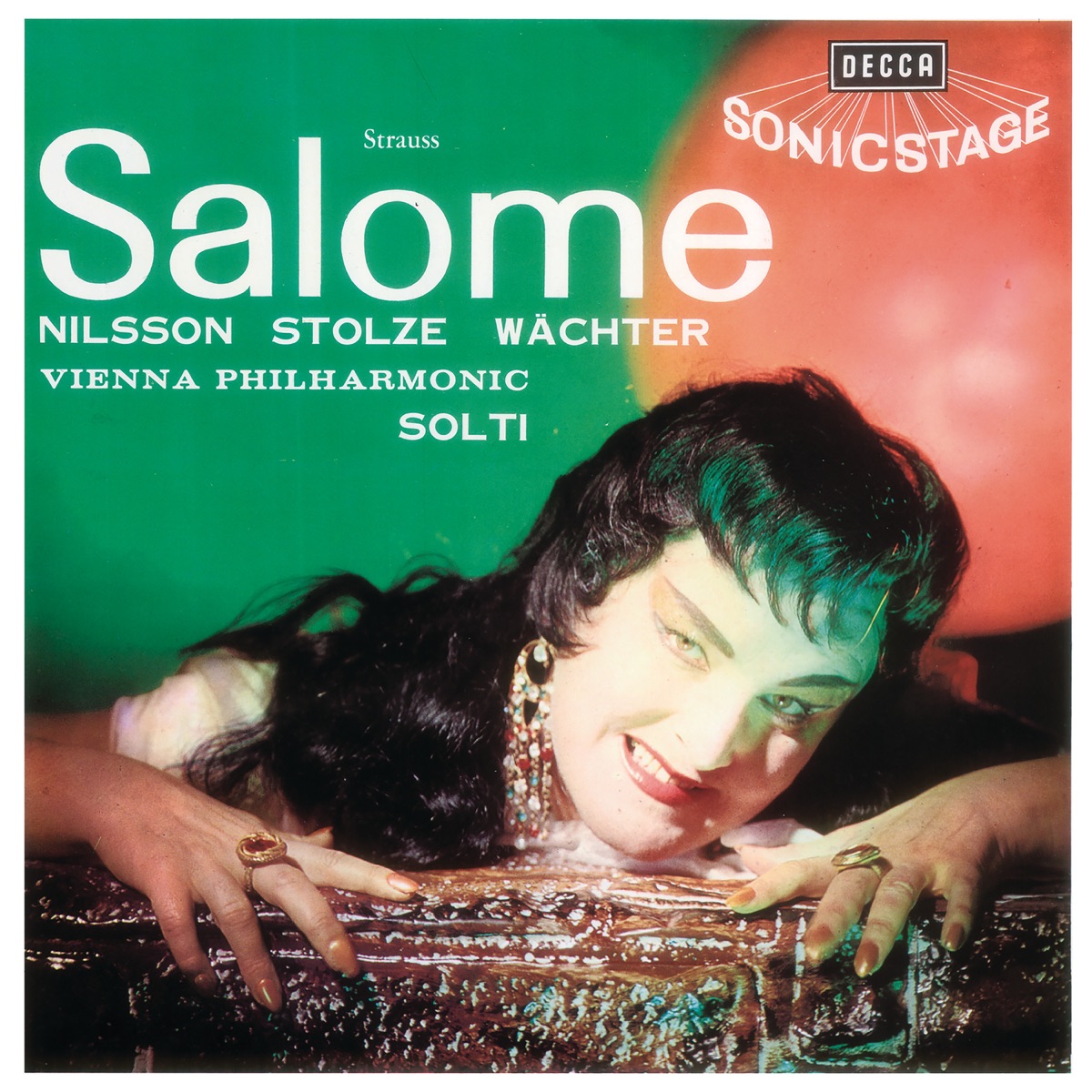 Strauss: Salome by Vienna Philharmonic, Birgit Nilsson, Sir Georg Solti, Grace Hoffman, Gerhard Stolze & Eberhard Wächter album cover