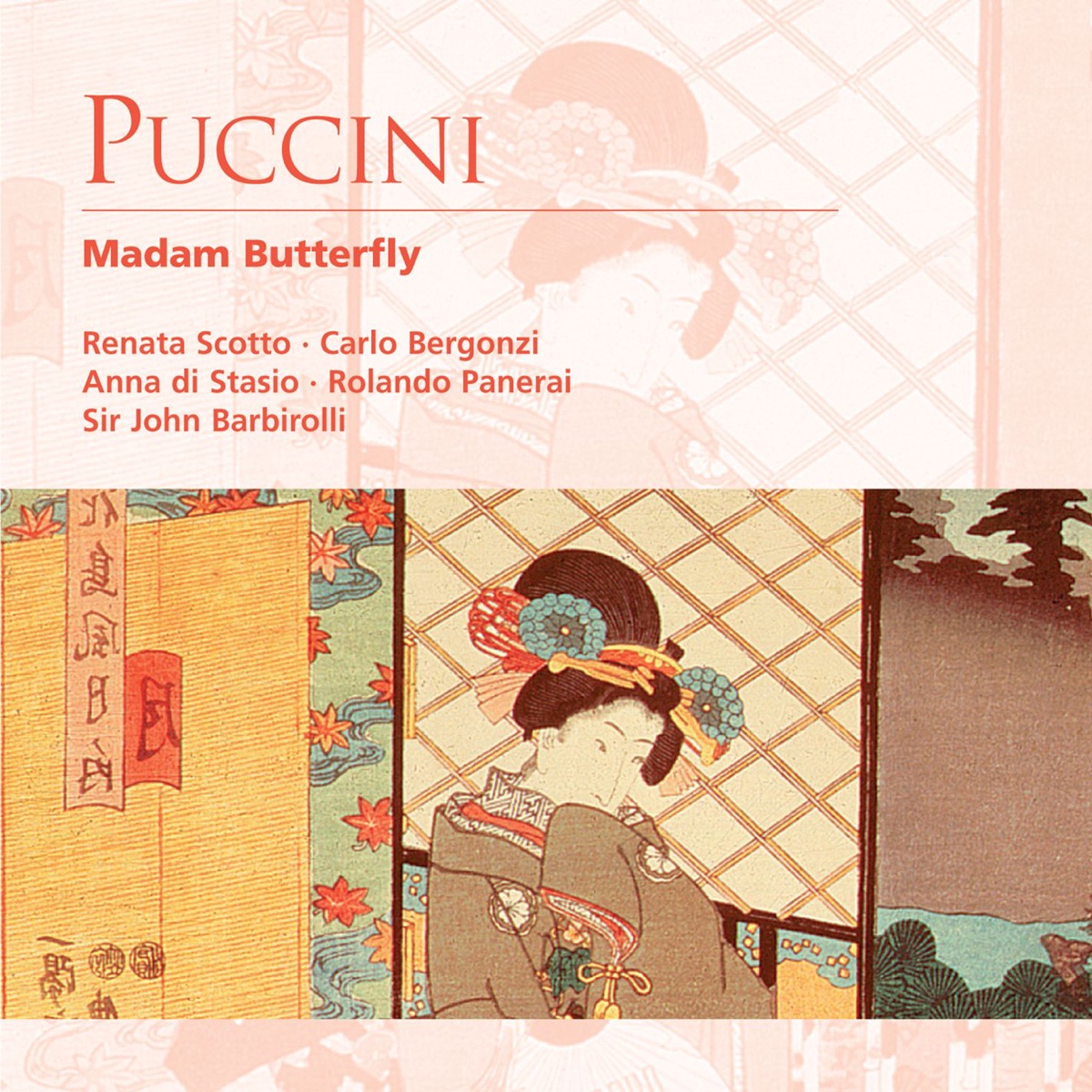 Puccini: Madam Butterfly by Anna Di Stasio, Carlo Bergonzi & Sir John Barbirolli album cover