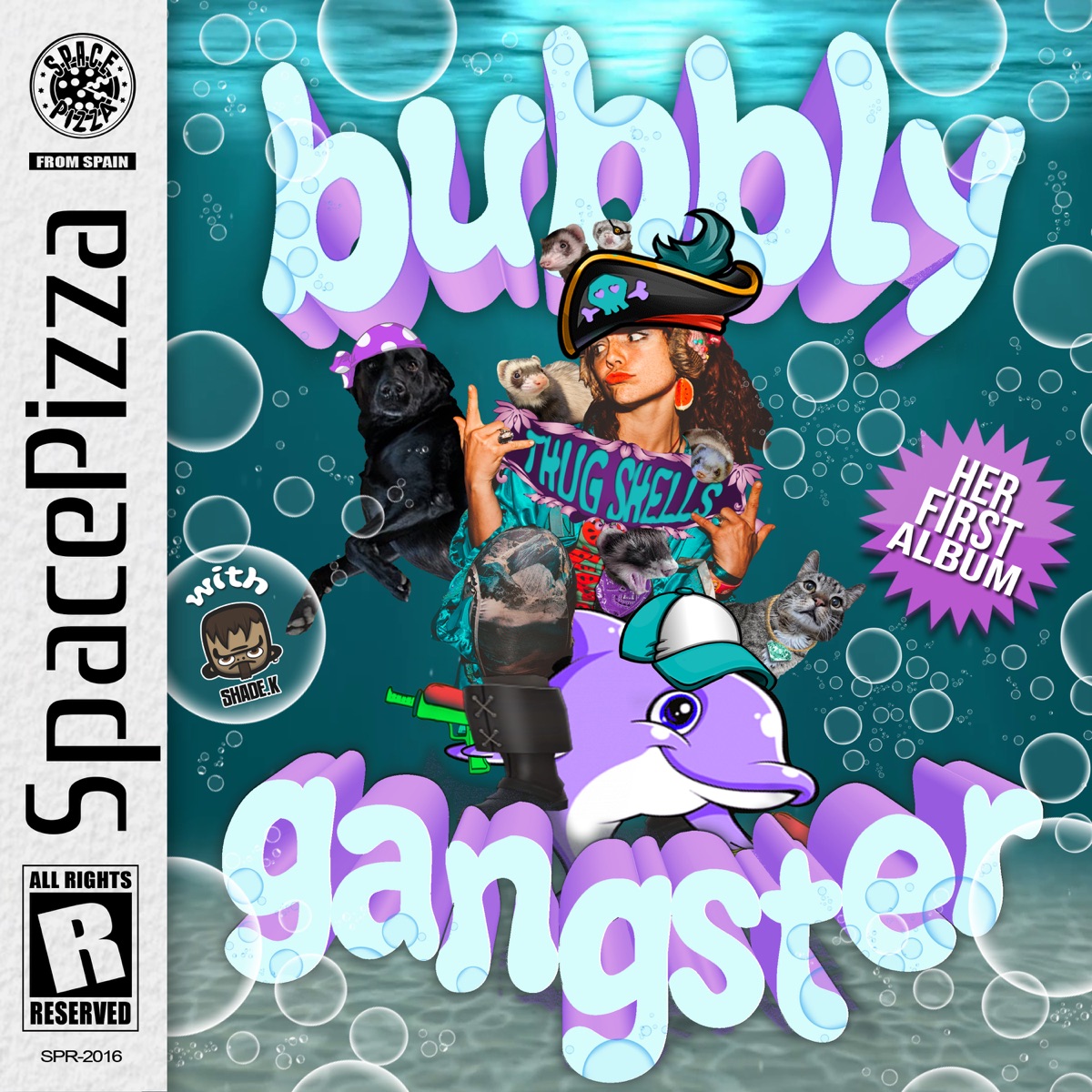 Bubbly Gangster by Thug Shells & Shade K album cover