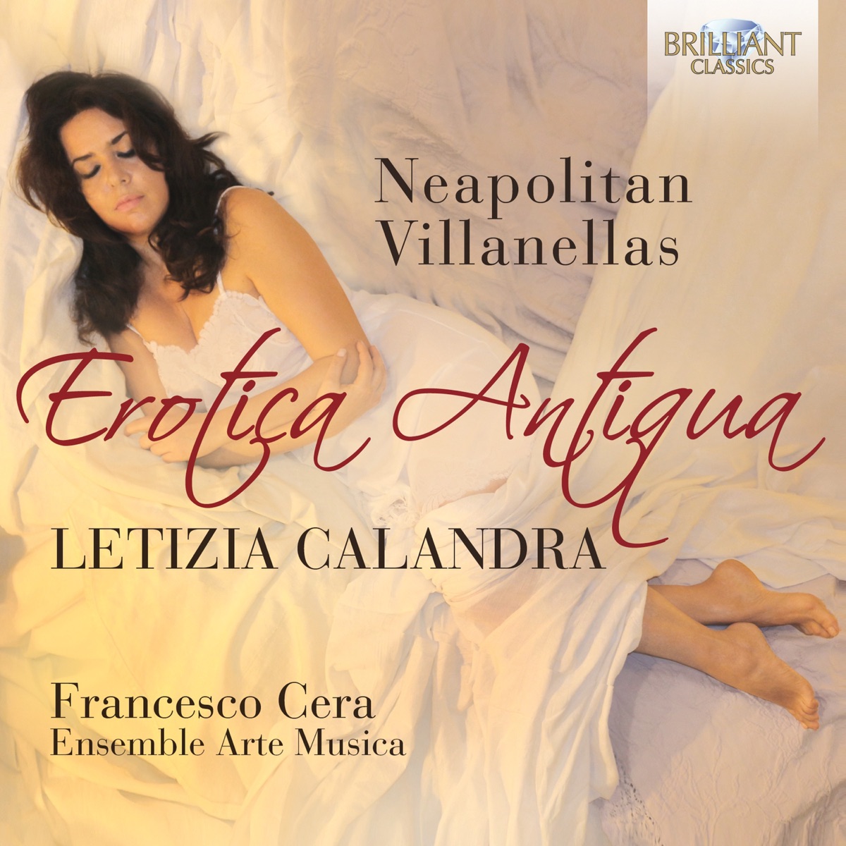 Erotica Antiqua: Neapolitan Villanellas by Ensemble Arte Musica, Francesco Cera & Letizia Calandra album cover