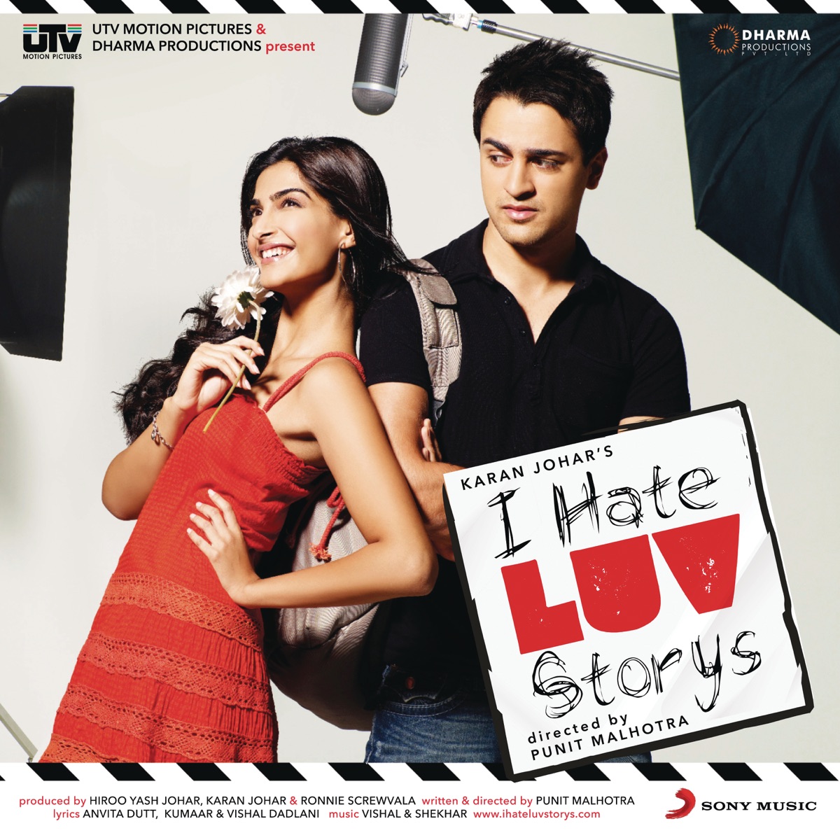 I Hate Luv Storys (Original Motion Picture Soundtrack) by Vishal & Shekhar album cover