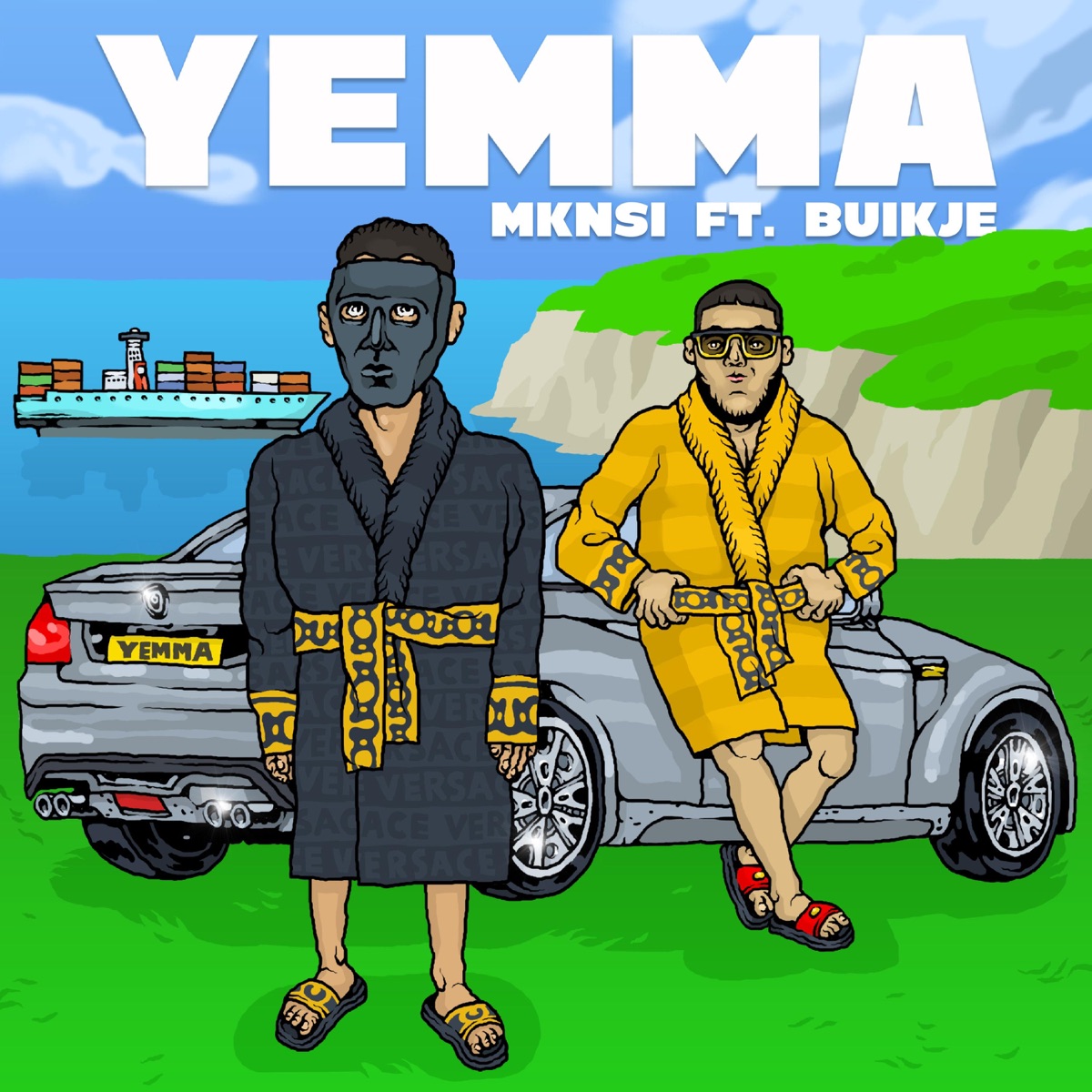 Yemma (feat. Buikje) - Single by Mknsi album cover