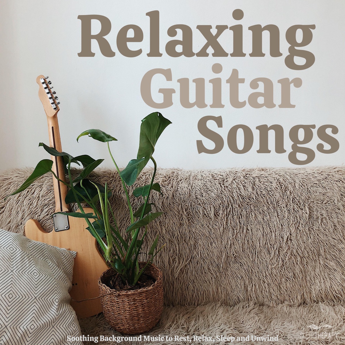 Relaxing Guitar Songs: Soothing Background Music to Rest, Relax, Sleep and Unwind by SleepTherapy album cover artwork