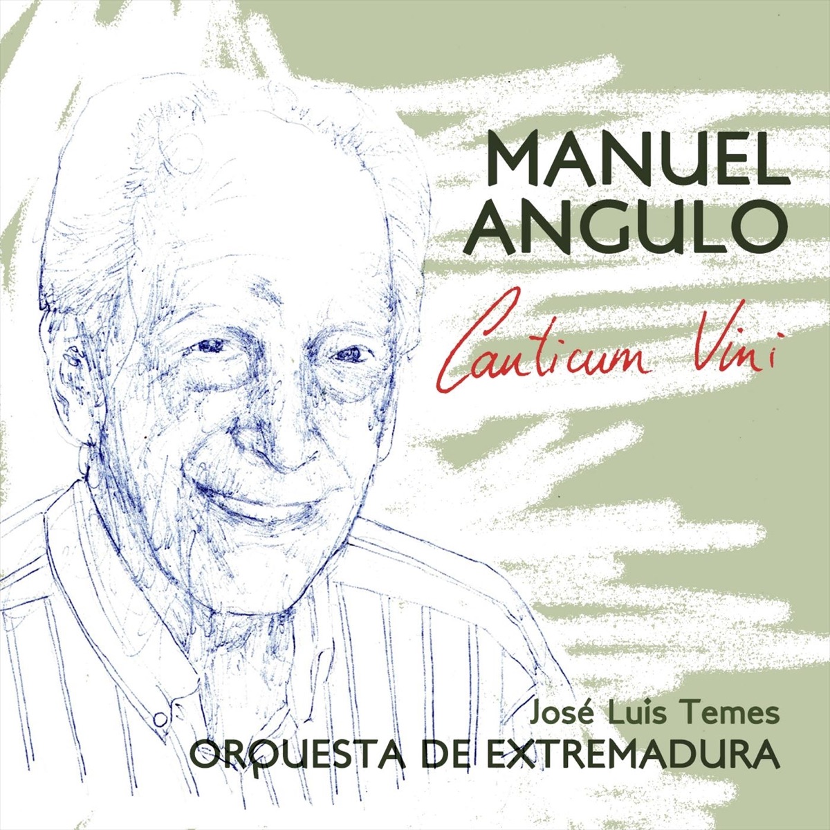 Manuel Angulo: Canticum Vini - EP by José Luis Temes & Orquesta de Extremadura album cover