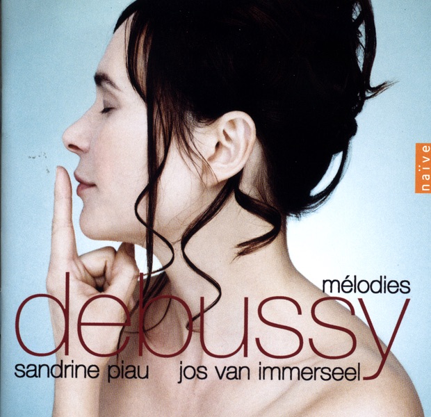 Debussy: Mélodies by Sandrine Piau & Jos van Immerseel album cover