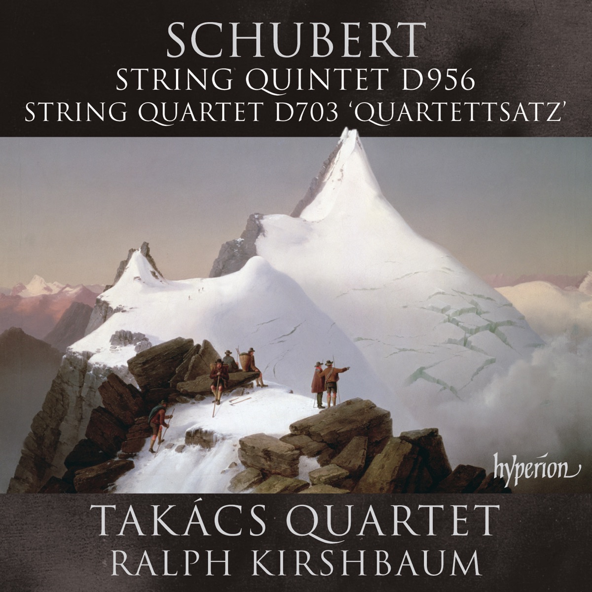 Schubert: String Quintet, D. 956 & String Quartet, D. 703 by Takács Quartet & Ralph Kirshbaum album cover