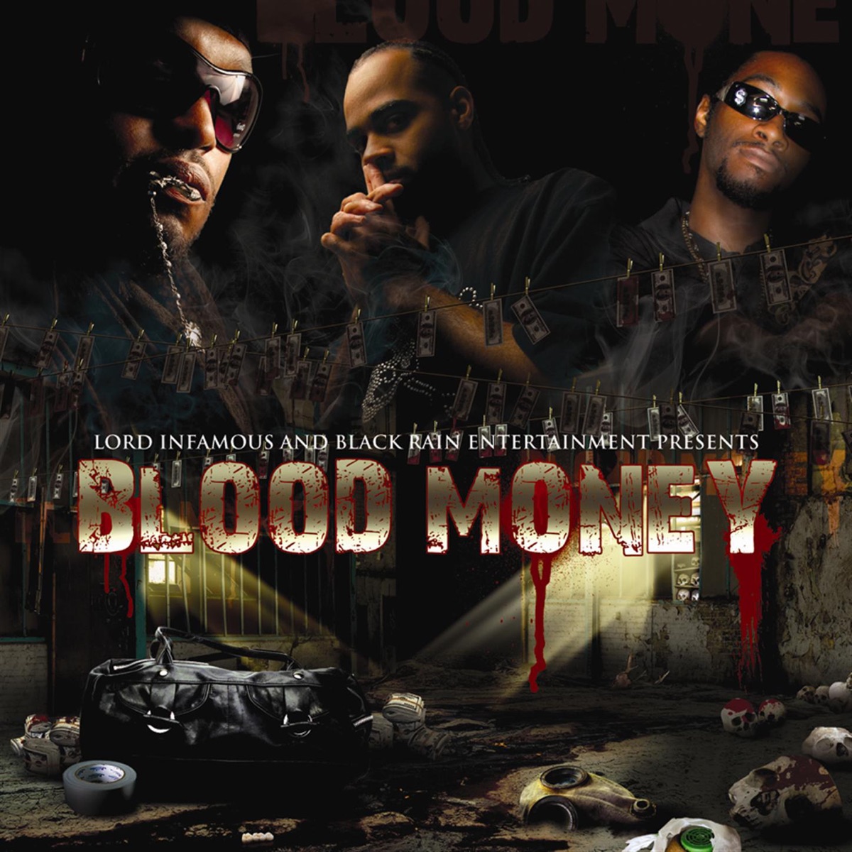 Blood Money by Lord Infamous & T. Rock album cover