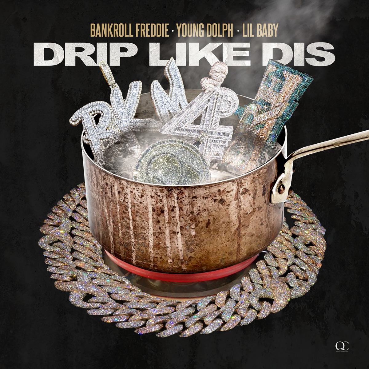 Drip Like Dis - Single by Bankroll Freddie, Young Dolph & Lil Baby album cover artwork
