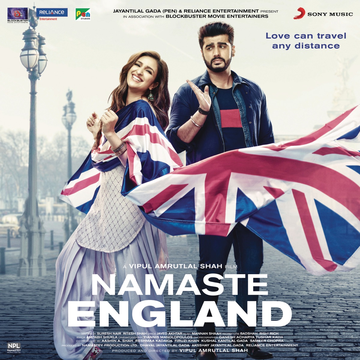 Namaste England (Original Motion Picture Soundtrack) by Mannan Shaah, Badshah & Rishi Rich album cover