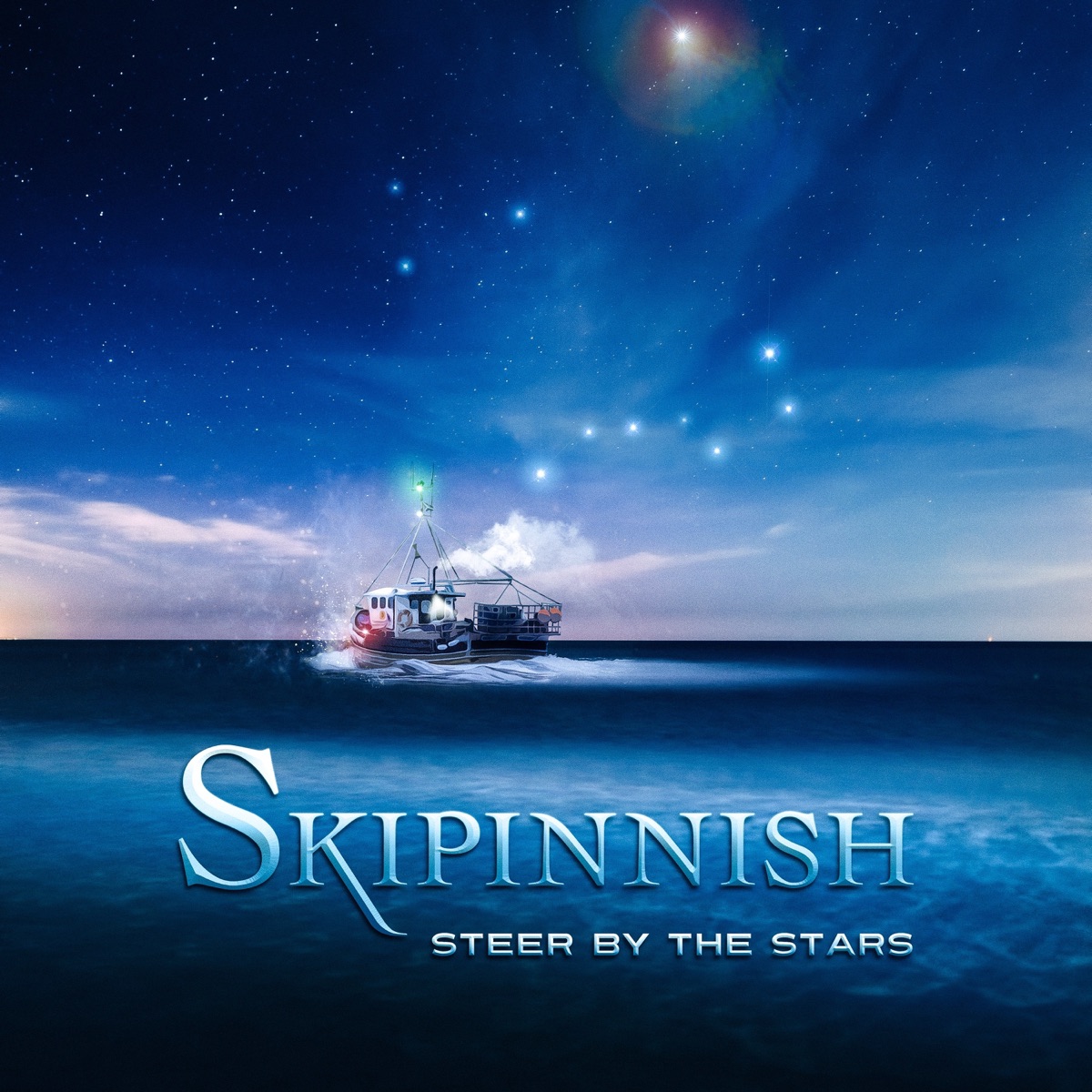 Steer by the Stars by Skipinnish album cover